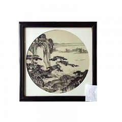 【特惠商品】大兴安岭特产 水墨国画 精绣1-2丝绣 手工艺品，成品挂画 包邮