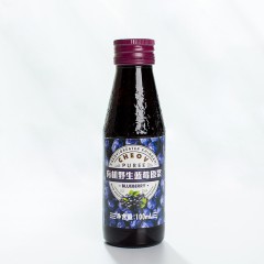 【特惠商品】大兴安岭特产 林野小铺蓝莓原浆 100ml*8瓶 包邮