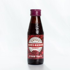 【特惠商品】大兴安岭特产 林野小铺蔓越莓原浆 100ml*8瓶 包邮