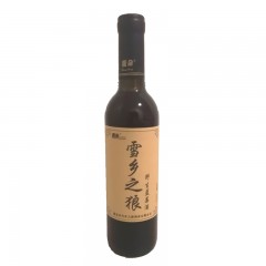 【特惠商品】黑河特产 雪乡之狼蓝莓酒 375ml 口感醇厚，香味浓郁 包邮