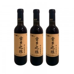 【特惠商品】黑河特产 雪乡之狼蓝莓酒 375ml 口感醇厚，香味浓郁 包邮