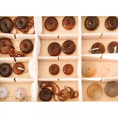 龙江特产 平安扣挂坠 38x40cm 通透莹洁，温润细腻 包邮