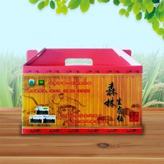 【特惠商品】伊春特产 雪山来客 森林生态猪肉松仁香肠 500g*2盒 顺丰包邮