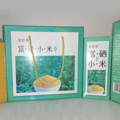 【特惠商品】双鸭山特产 金红带 富硒小米 3kg 颗粒饱满,大小均匀 包邮