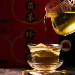 【特惠商品】海林市特产 居首珍菌茶礼品盒 2克*30包/盒 没有任何添加剂 包邮
