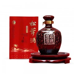 【特惠商品】鸡西特产 六年窖藏原浆松茸酒（单只）52度 500ml（送2瓶100ml原浆）包邮