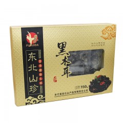 【特惠商品】东宁特产 福睿达金卡黑木耳 150g*2盒 肉质厚实，弹性爽口 包邮