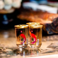 【特惠商品】五常特产 木鲜泉 鑫稻泉小口杯 75ML*5瓶 窖香浓郁，绵甜醇厚 包邮