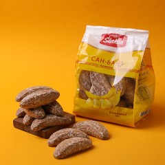 【特惠商品】绥芬河特产 斯拉贡牌香蕉味光头饼 450g*3袋 慢火烘焙，松软香甜 包邮