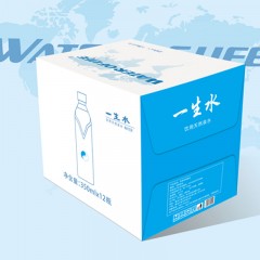 【特惠商品】齐齐哈尔特产 一生水饮用天然泉水 350ml*12瓶/箱 水质清澈纯净、口感自然纯正 包邮