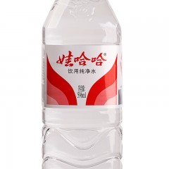 娃哈哈纯净水 596ml*12瓶/包 甘甜爽口饮用水 仅限绥滨售卖，送货上门