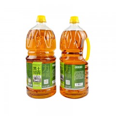 黑龙江特产 黑土知青笨榨熟豆油 1.8L*2桶 精炼油品清澈透亮，煎炒少油烟 包邮