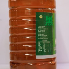 黑龙江特产 黑土知青笨榨熟豆油(黄标) 5L/桶 精炼油品清澈透亮，煎炒少油烟 包邮