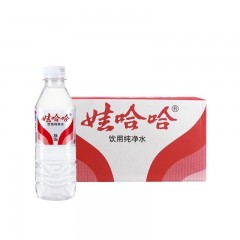 娃哈哈纯净水 350ml*24瓶/件 饮用水甘甜爽口，红标水会议用水 仅限绥滨售卖，送货上门