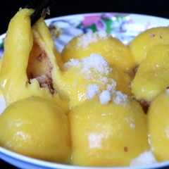 龙江特产 米稻乡东北粘豆包塑袋 480g 粘糯咸香 包邮
