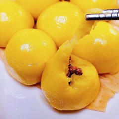 龙江特产 米稻乡东北粘豆包塑袋 480g 粘糯咸香 包邮