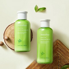 【特惠商品】进口商品 悦诗风吟绿茶精粹套盒 调节水油平衡，给肌肤补充充足水分 包邮