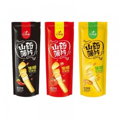 红谷林 山药薄片香辣味 90g*4袋 单独包装 开袋即食 包邮