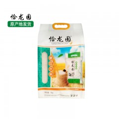 龙江特产 恰龙园牌大米 5kg 米粒透亮，弹韧绵滑，回味甘甜 包邮