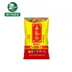 海伦特产 五色谷稻花香（编织袋）25kg  寒地黑土，天然富硒米 包邮