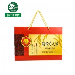 海伦特产 寒地稻花香礼盒 4kg  寒地黑土，天然富硒米 包邮
