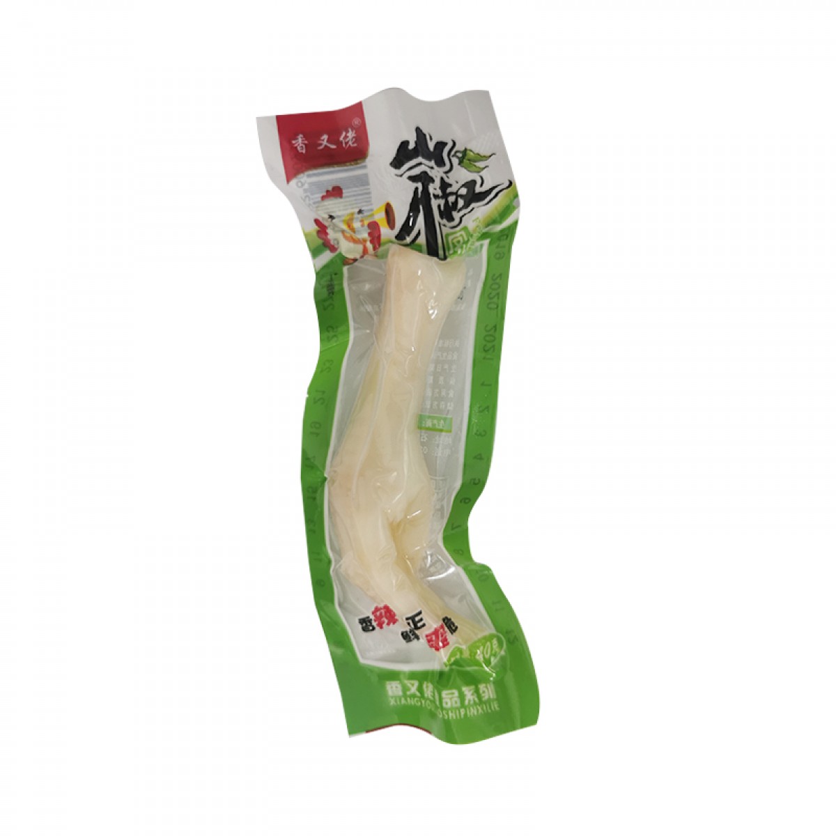 山椒凤爪 40g*200袋/箱 泡椒凤爪小包装零食山椒鸡爪超市同款 包邮