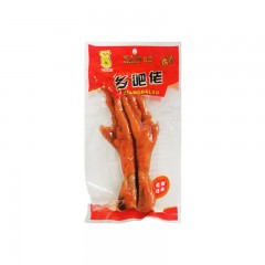 乡吧佬鸡爪<南大妞> 90g*150袋/箱 乡吧佬卤味零食小吃凤爪 鸡爪子 包邮