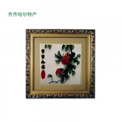 【特惠商品】齐齐哈尔特产 事事如意 35cmX35cm 传统手工艺品，家居摆饰 包邮