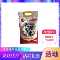 【特惠商品】肇源县特产 古龙温家长粒香大米 5KG 寒地黑土，江水灌溉 包邮