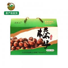 龙江特产 岚棒山大果榛子（干果）200g*10袋 颗粒饱满，清香回甜 包邮