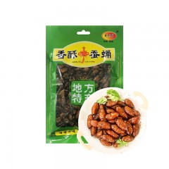 香酥蚕蛹 80g*30袋/箱 香酥油炸蚕蛹 即食熟食下酒菜酥脆下饭菜 包邮