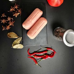 老巴夺丁香里脊香肠 440g*35袋/箱 丁香里脊肠儿童香肠早餐肉肠 包邮