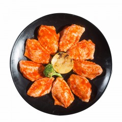 悦心园烤翅中（香辣味）26g*30包*8盒/箱 特产肉类卤味香辣味宿舍零食 包邮