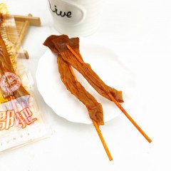 撸郡把 16g*300袋/箱 小吃特产四川卤菜肉食熟食脆鸭肠头即食 包邮