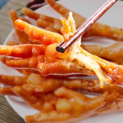 玉厨乡来乡鸡爪南大妞 150袋/箱 鸡爪凤爪零食小吃休闲食品，即食 包邮