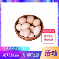 【特惠商品】【扶贫产品】拜泉县特产 土鸡蛋 100个/箱 绿色健康无污染 包邮