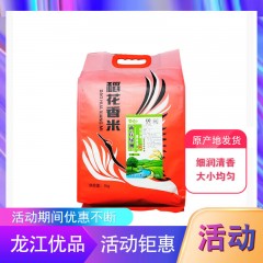 【特惠商品】桦川特产 两岸绿洲稻花香米5Kg 细润清香 大小均匀 包邮