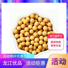 【特惠商品】 黑河特产 北纬49有机黄豆 400克*5袋 圆润饱满，营养丰富 包邮