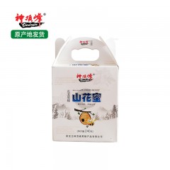 【特惠商品】虎林市特产 神顶峰山花蜜 240g/盒 东北黑锋，源于自然 包邮