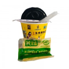 巴彦特产 小园玉米玉米南瓜羹 35g*12桶/箱 无添加剂，速食食品 包邮