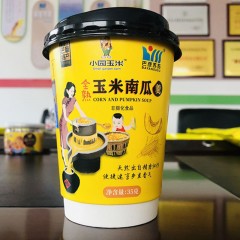 巴彦特产 小园玉米玉米南瓜羹 35g*12桶/箱 无添加剂，速食食品 包邮