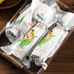 龙江特产 望哈农庄甜糯黑玉米 10个/箱（14公分）软糯香甜 包邮