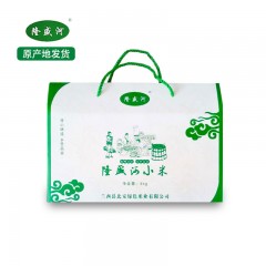 龙江特产 隆盛河小米 500g*8袋/盒 小米粥黄粘适口，唇齿浓香，香味浓郁 包邮