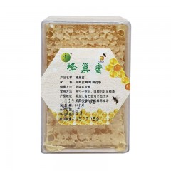 龙江特产 蜂力芝蜂巢蜜（350g±20g）*2盒 色泽晶莹，醇厚甘甜 包邮