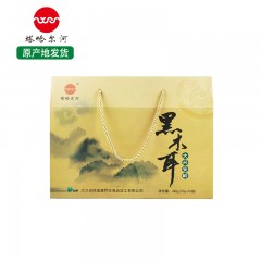 龙江特产 塔哈尔河 木耳礼盒 400g 小碗耳秋木耳东北特产干货无根肉厚