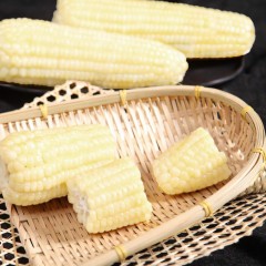 青冈 龙江特产 鞠大娘甜糯玉米 10穂/箱 口感香粘柔嫩微甜，色泽晶莹透亮 包邮